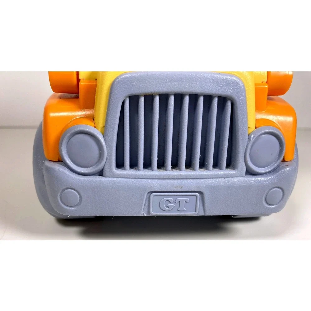 Green Toys Yellow‎ and Orange Recycled Plastic Bulldozer Construction Vehicle